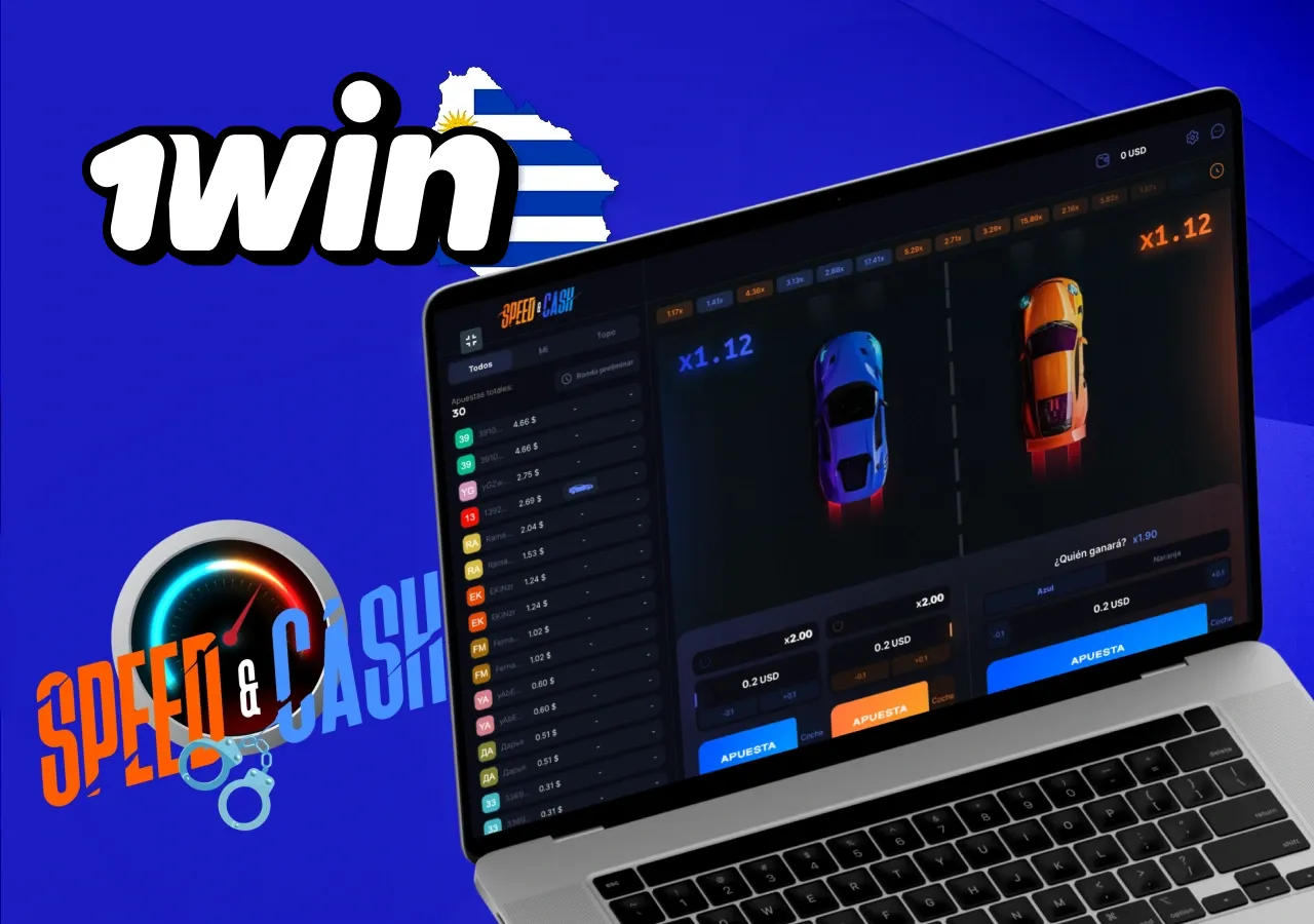 Juego de velocidad Speed n Cash en la plataforma de la 1Win casa de apuestas