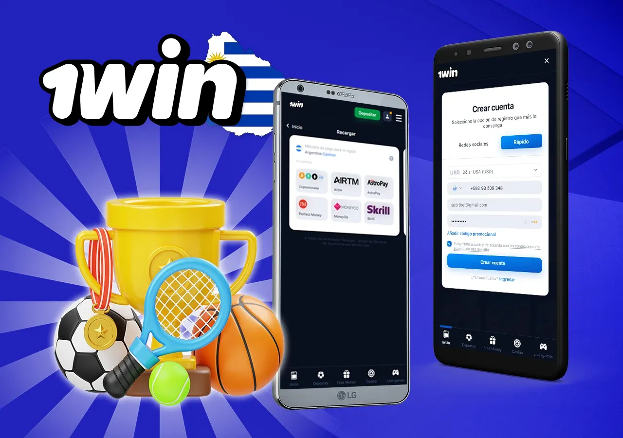 Regístrese y deposite fondos en su cuenta para empezar a ganar con las 1win apuestas y los casinos