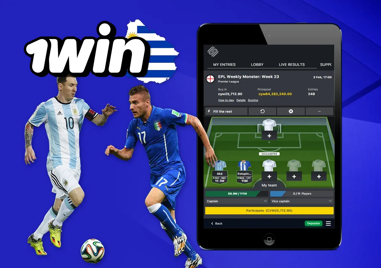 Forma tu equipo virtual con tus jugadores favoritos para obtener los mejores resultados
